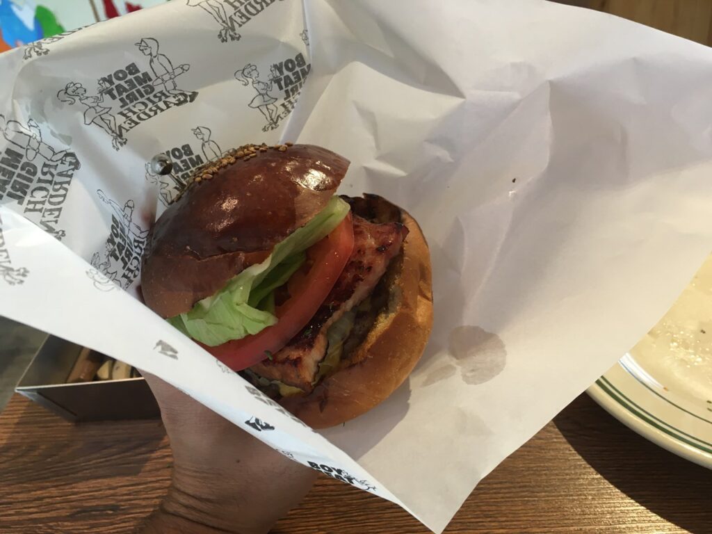 ベーコンチーズバーガー