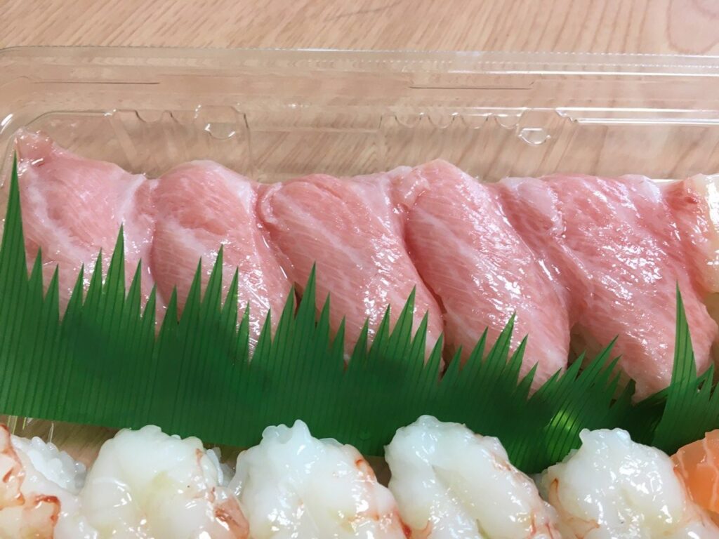 本マグロのトロ握り