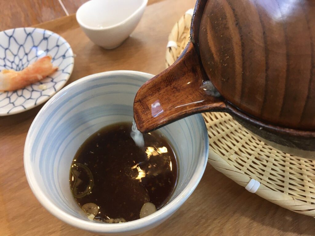 蕎麦湯