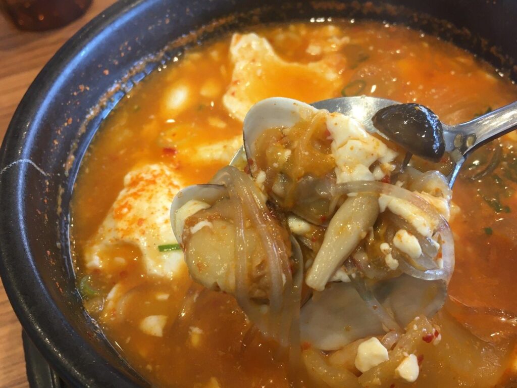 海鮮スン豆腐
