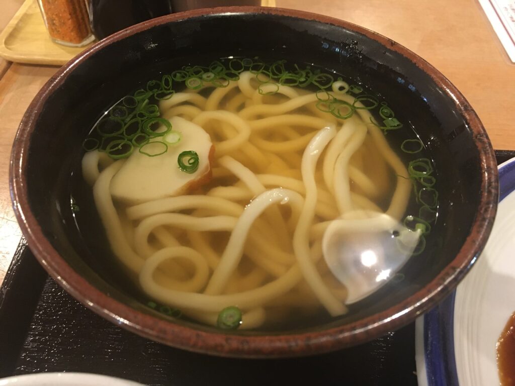 温うどん