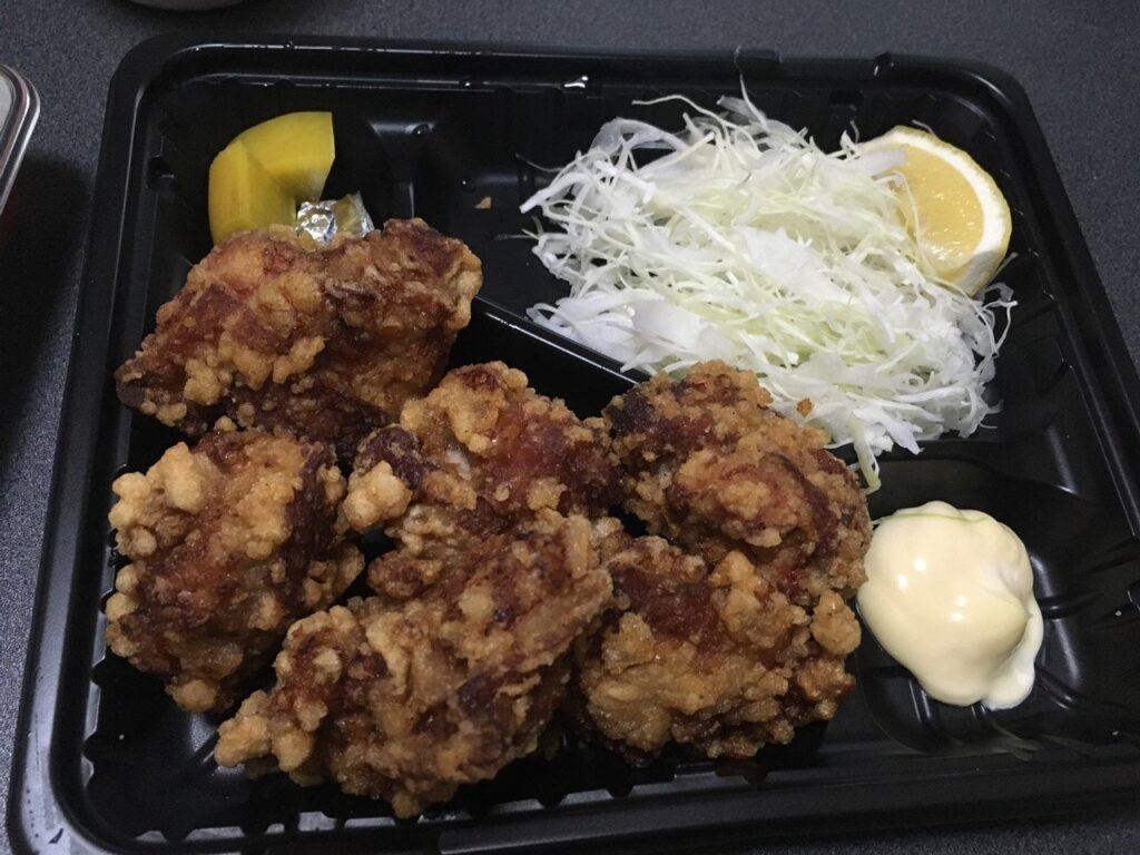 元祖キッシーの鶏唐揚げ定食