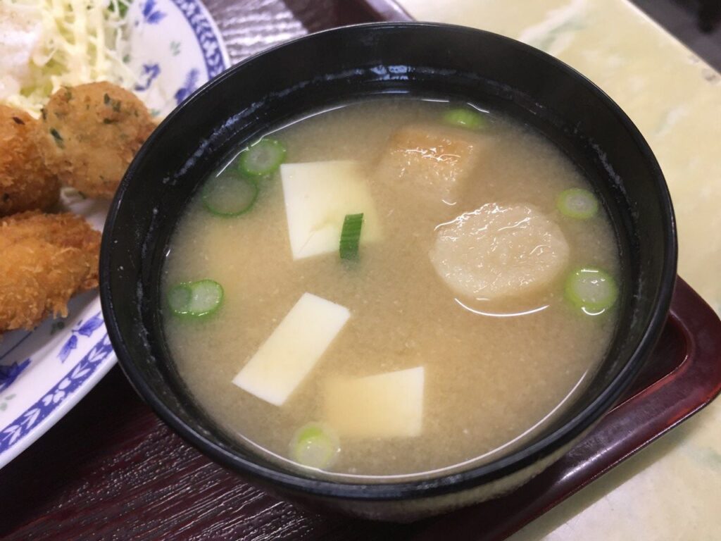 ミックスフライ定食