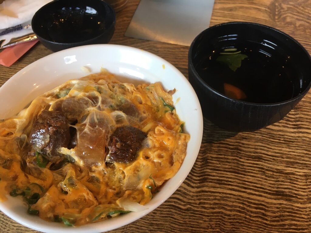 ミニすじ丼