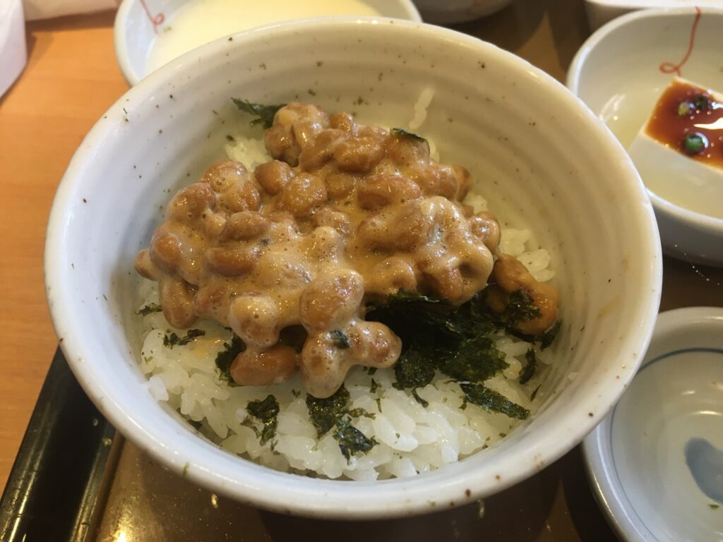 納豆朝食