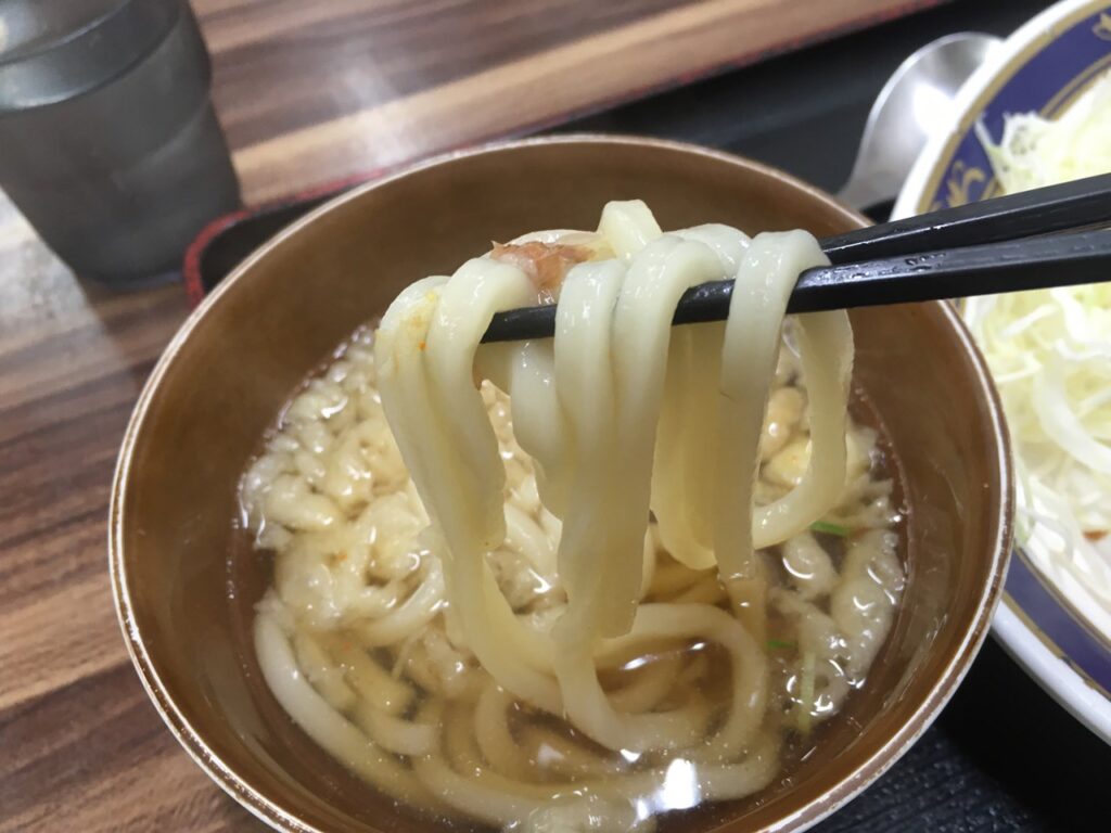 ミニうどん