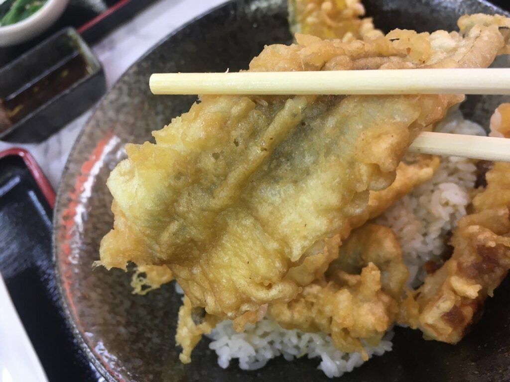 あなご天丼