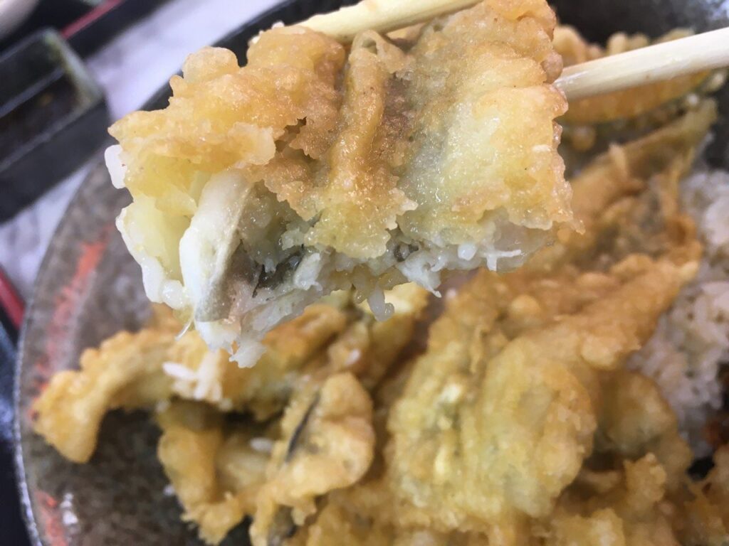 あなご天丼