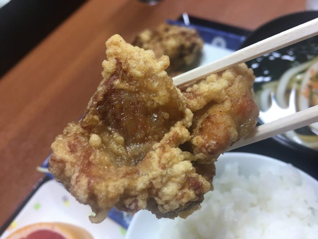 スペシャル定食　唐揚げ