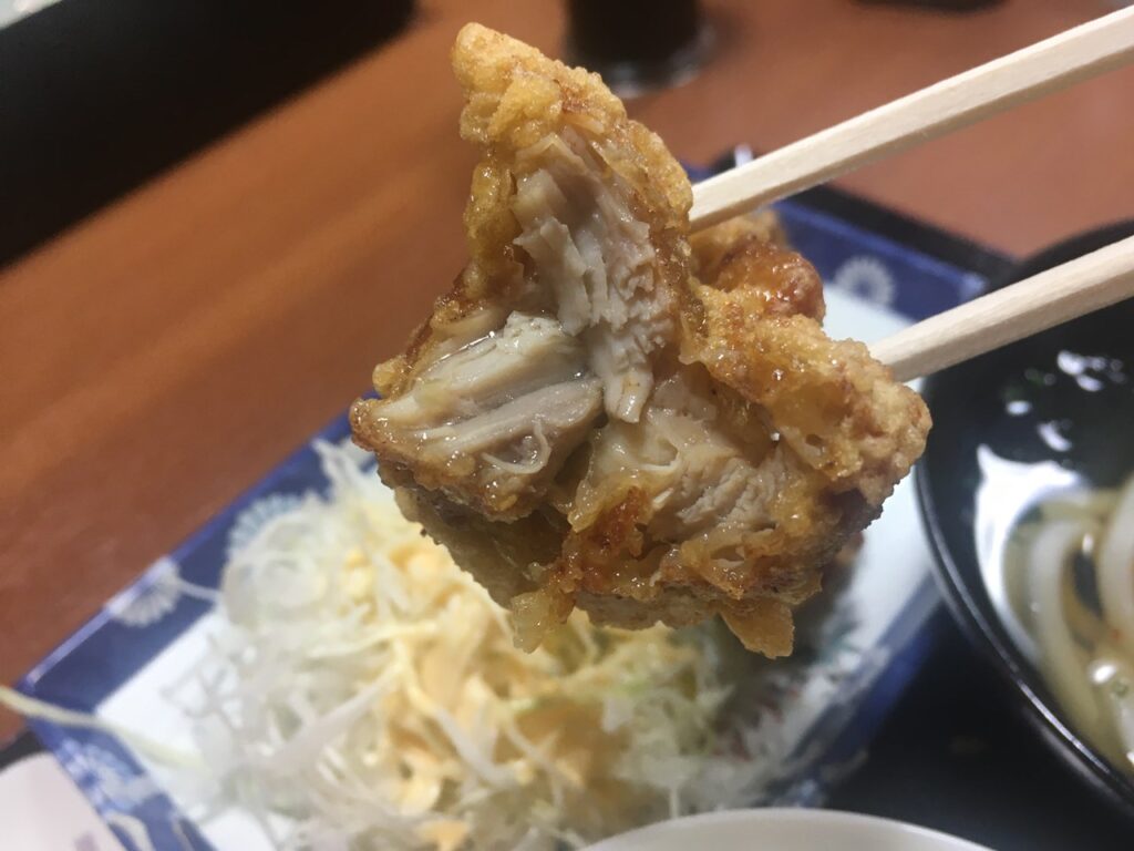 スペシャル定食　唐揚げ