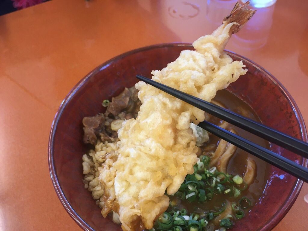 上カレーうどん